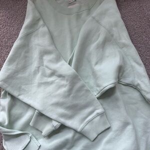 American Eagle Light Mint Crewneck Sweatshirt *brighter than pic